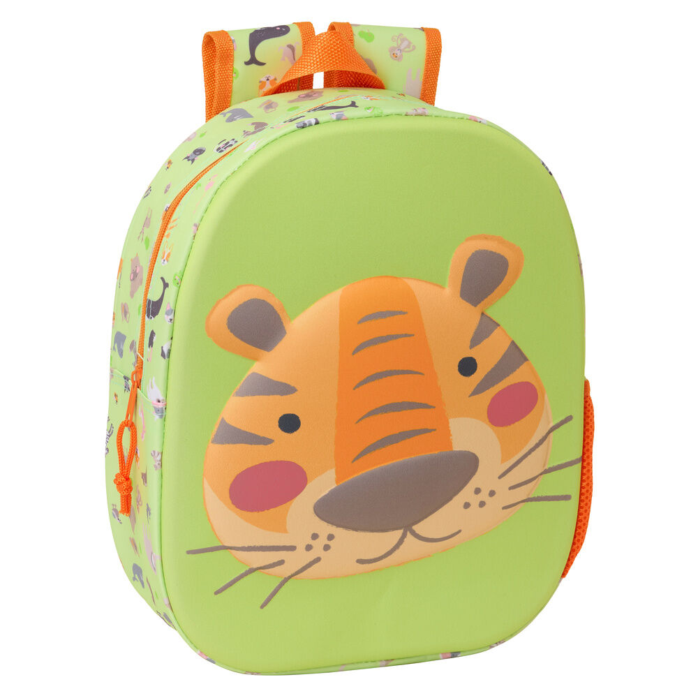 Tiger 3D backpack 33cm Tiger 3D backpack 33cm - Image 1