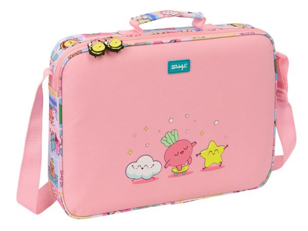 Mr. Wonderful Comic school briefcase