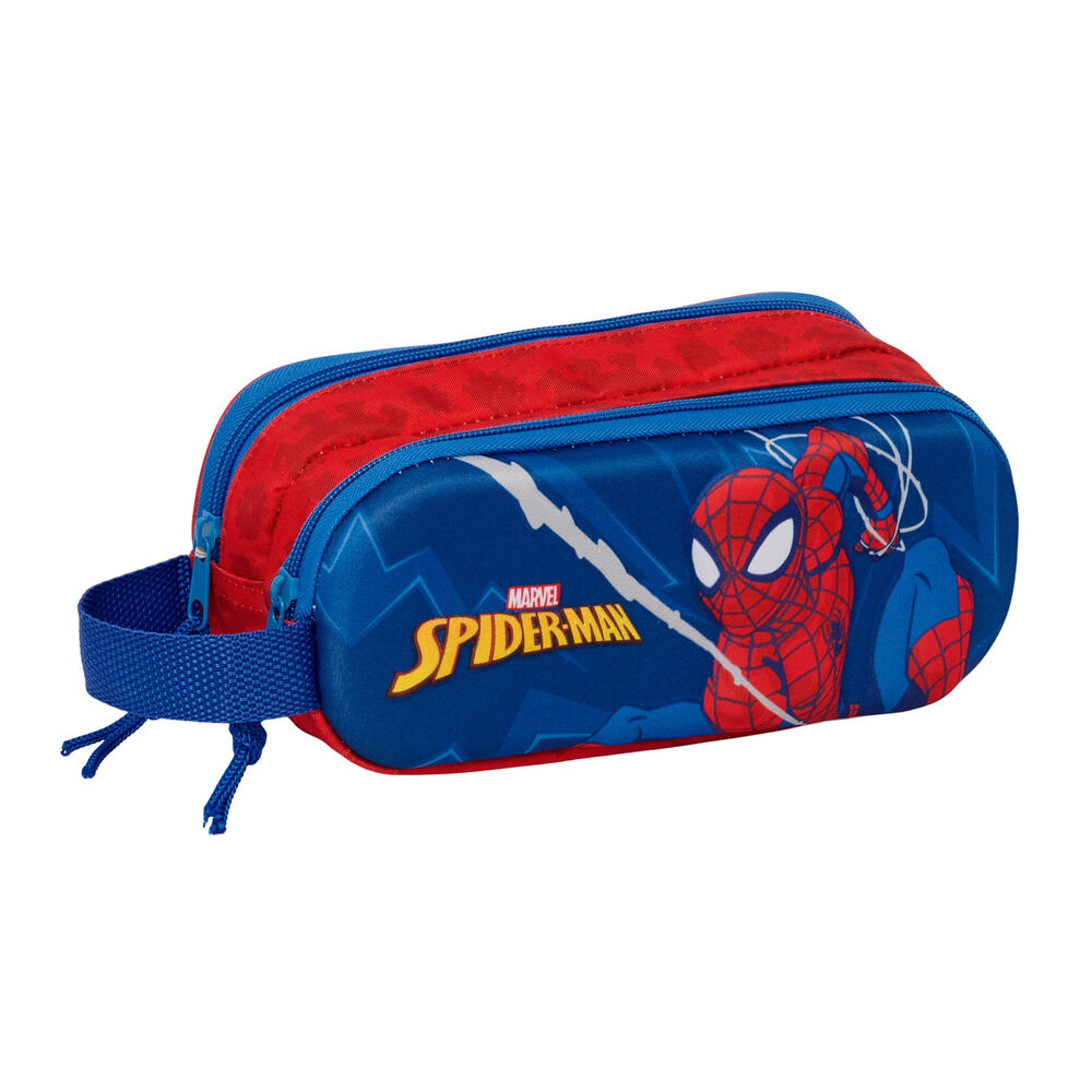 Marvel Spiderman 3D double pencil case Marvel Spiderman 3D double pencil case - Image 1