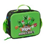 Minecraft 3D thermal lunch bag