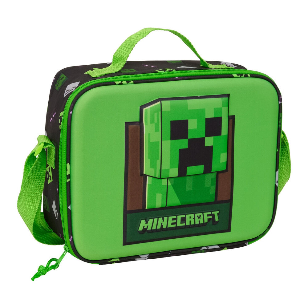 Minecraft 3D thermal lunch bag Minecraft 3D thermal lunch bag - Image 1
