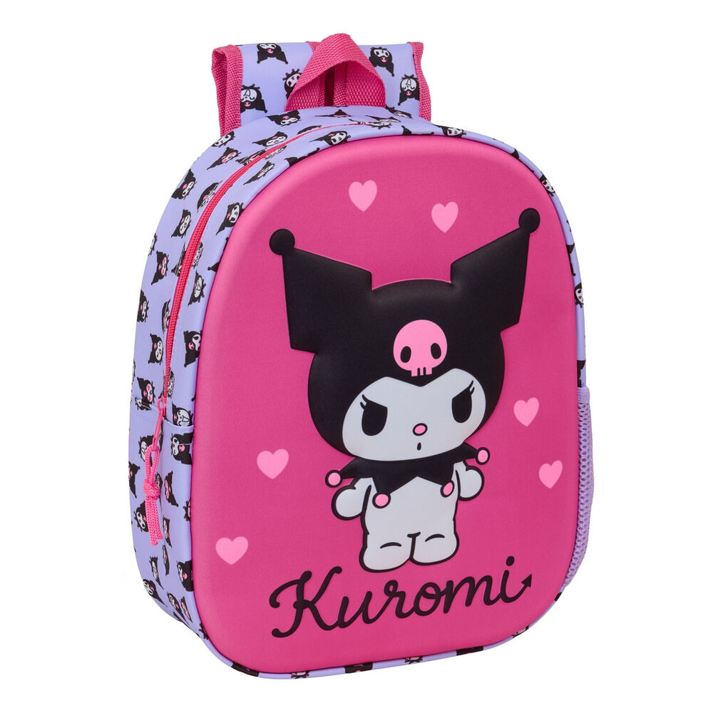 Hello Kitty Kuromi 3D backpack 33cm Hello Kitty Kuromi 3D backpack 33cm - Image 1