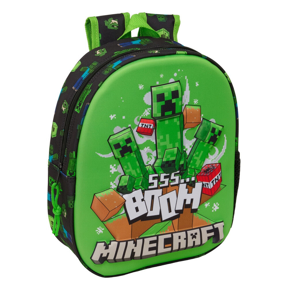Minecraft 3D backpack 33cm Minecraft 3D backpack 33cm - Image 1