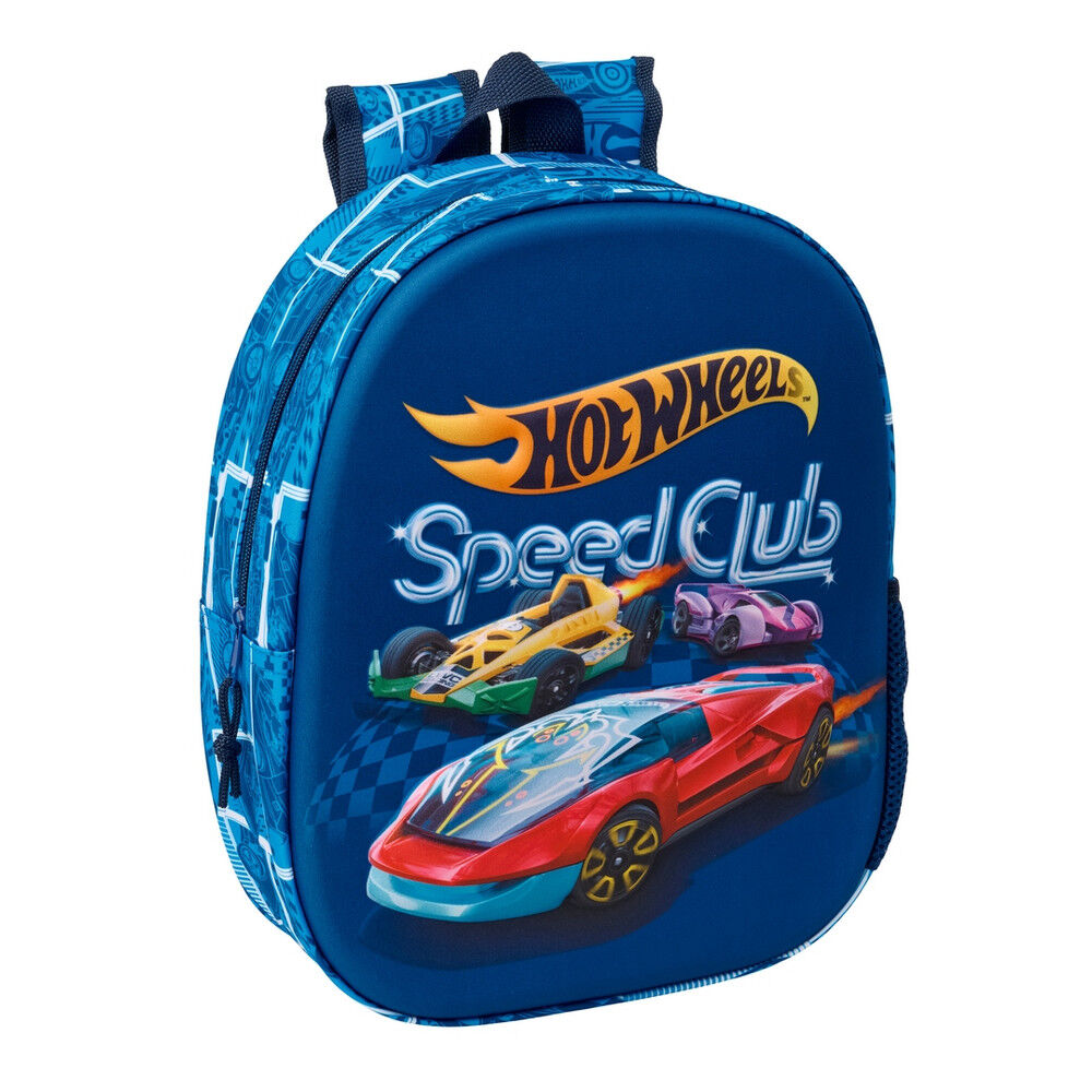 Hot Wheels 3D backpack 33cm Hot Wheels 3D backpack 33cm - Image 1