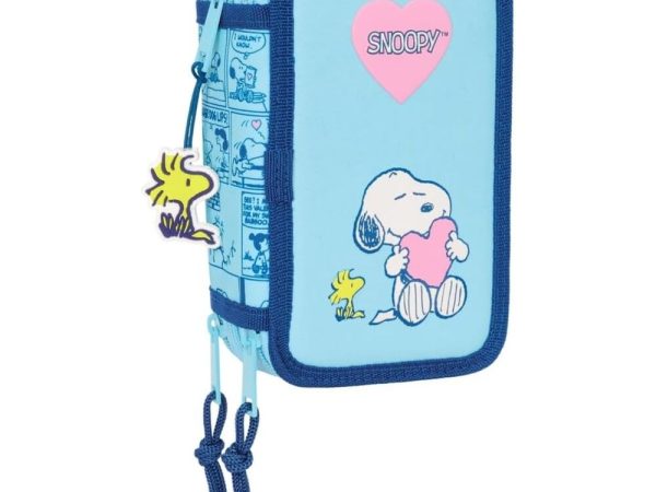 Peanuts Snoopy triple pencil case 37pcs