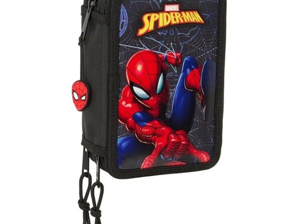 Marvel Spiderman Attack triple pencil case 37pcs