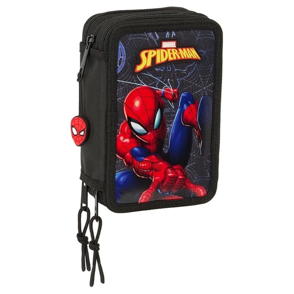 Marvel Spiderman Attack triple pencil case 37pcs Marvel Spiderman Attack triple pencil case 37pcs - Image 1