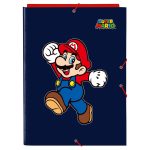 Super Mario World folio folder with 3 flaps