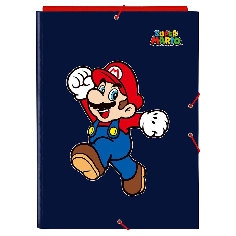 Super Mario World folio folder with 3 flaps Super Mario World folio folder with 3 flaps - Image 1