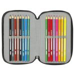Marvel Spiderman Attack triple pencil case 37pcs - Image 3