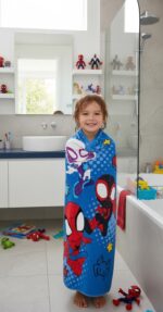 Marvel Spidey & His Amazing Friends Παιδική Πετσέτα 70x140cm 100% Βαμβάκι - Image 2