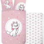 Disney Aristocats Marie Cat Βρεφικό Σετ Κρεβατιού 100x135cm + Μαξιλαροθήκη 40x60cm – 100% Βαμβάκι