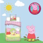 Σετ Παπλωματοθήκη Peppa Pig παιδικού κρεβατιού 100x135cm με Μαξιλαροθήκη 40x60cm – 100% Βαμβάκι - Image 6