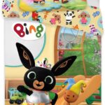 Σετ Παπλωματοθήκη Bing & Flop 100x135cm με Μαξιλαροθήκη 40x60cm – 100% Βαμβάκι