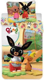 Σετ Παπλωματοθήκη Bing & Flop 100x135cm με Μαξιλαροθήκη 40x60cm – 100% Βαμβάκι