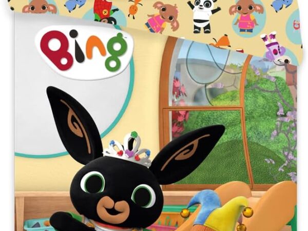 Σετ Παπλωματοθήκη Bing & Flop 100x135cm με Μαξιλαροθήκη 40x60cm – 100% Βαμβάκι