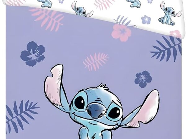 Disney Lilo & Stitch Παιδικό Σετ Κρεβατιού Μονό 100% Βαμβάκι