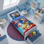 Σετ Παπλωματοθήκη Paw Patrol 100x135cm με Μαξιλαροθήκη 40x60cm – 100% Βαμβάκι - Image 2