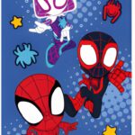 Marvel Spidey & His Amazing Friends Παιδική Πετσέτα 70x140cm 100% Βαμβάκι