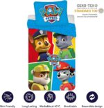Paw Patrol Junior Βρεφικό Σετ Κρεβατιού 100x135cm + Μαξιλαροθήκη 40x60cm – 100% Βαμβάκι - Image 5