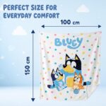 Bluey Κουβέρτα Fleece 100x150cm – Ultra Soft Microflannel, Ζεστή & Απαλή - Image 3