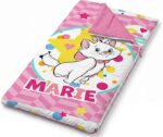 Παιδικός Υπνόσακος Disney Marie Cat Ροζ 70x140cm με Φερμουάρ