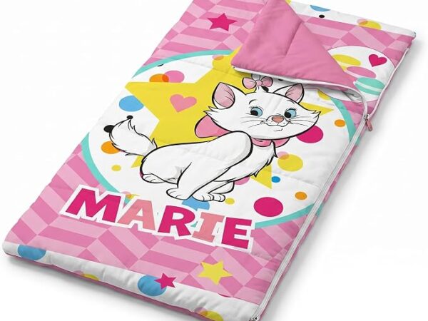 Παιδικός Υπνόσακος Disney Marie Cat Ροζ 70x140cm με Φερμουάρ