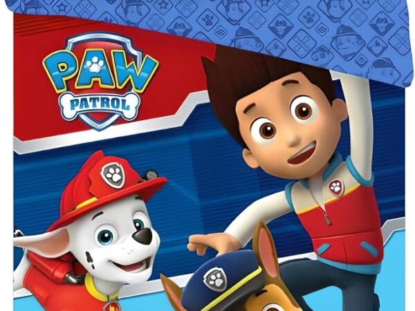 Σετ Παπλωματοθήκη Paw Patrol 100x135cm με Μαξιλαροθήκη 40x60cm – 100% Βαμβάκι