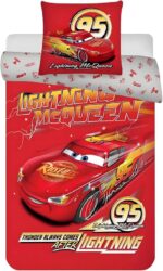 Disney Cars Παιδικό Σετ Μονό Κρεβάτι 140x200 cm με Μαξιλαροθήκη 50x70 cm