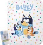 Bluey Κουβέρτα Fleece 100x150cm – Ultra Soft Microflannel, Ζεστή & Απαλή