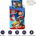 Σετ Παπλωματοθήκη Paw Patrol 100x135cm με Μαξιλαροθήκη 40x60cm – 100% Βαμβάκι - Image 5