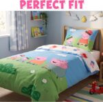 Peppa Pig Παιδικό Σετ Κλινοσκεπασμάτων 140x200cm & Μαξιλαροθήκη 50x70cm – 100% Βαμβάκι - Image 6