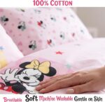 Σετ Παπλωματοθήκη Minnie Mouse 100x135cm με Μαξιλαροθήκη 40x60cm – 100% Βαμβάκι - Image 3