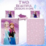 Disney Frozen Παιδικό Σετ Κλινοσκεπασμάτων 100x135cm & Μαξιλαροθήκη 40x60cm – 100% Βαμβάκι - Image 2