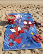 Marvel Spidey & His Amazing Friends Παιδική Πετσέτα 70x140cm 100% Βαμβάκι - Image 3