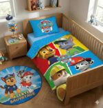 Paw Patrol Junior Βρεφικό Σετ Κρεβατιού 100x135cm + Μαξιλαροθήκη 40x60cm – 100% Βαμβάκι - Image 6