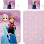 Disney Frozen Παιδικό Σετ Κλινοσκεπασμάτων 100x135cm & Μαξιλαροθήκη 40x60cm – 100% Βαμβάκι