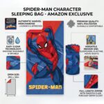 Παιδικός Υπνόσακος Spiderman 70x140cm με Φερμουάρ - Image 3