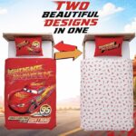 Disney Cars Παιδικό Σετ Μονό Κρεβάτι 140x200 cm με Μαξιλαροθήκη 50x70 cm - Image 2