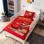 Σετ Παπλωματοθήκη Disney Cars Κεραυνός McQueen Junior 100x135cm με Μαξιλαροθήκη 40x60cm - Image 2