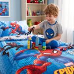 Παιδικό Παπλωματοθήκη Σετ Spiderman Marvel Μονή 140x200cm με Μαξιλαροθήκη 50x70cm - Image 4