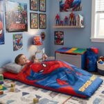 Παιδικός Υπνόσακος Spiderman 70x140cm με Φερμουάρ - Image 4