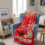 Disney Cars McQueen Κουβέρτα Fleece 100x150cm - Image 3