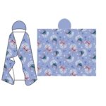 Lilo & Stitch Κουβέρτα Fleece με Κουκούλα 120×150 cm
