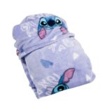 Lilo & Stitch Κουβέρτα Fleece με Κουκούλα 120×150 cm - Image 4