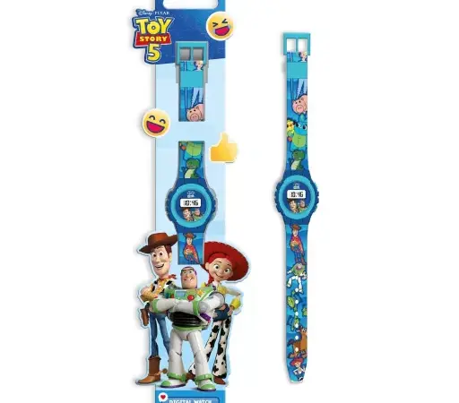 Disney Toy Story Παιδικό Ψηφιακό Ρολόι Χειρός