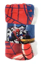 Marvel Spider-Man Action Κουβέρτα Sherpa 140x190 cm - Image 2